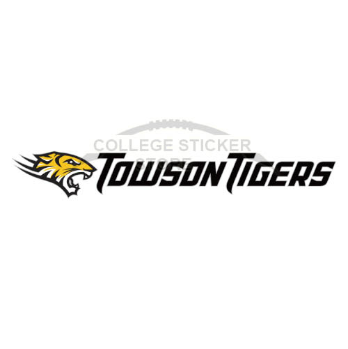 Diy Towson Tigers Iron-on Transfers (Wall Stickers)NO.6580